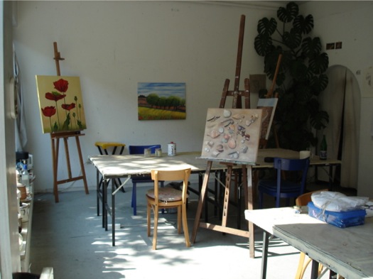 Malschule Düsseldorf Gerresheim Atelier